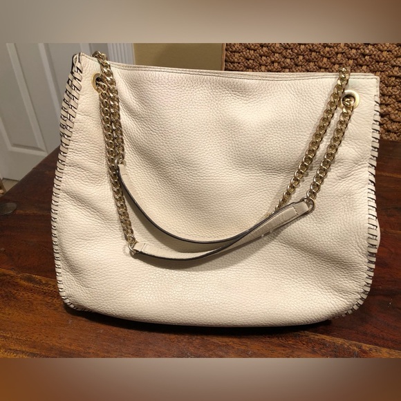 Michael Kors Handbags - Woman’s Michael Kors Whipped Chelsea Cream handbag
